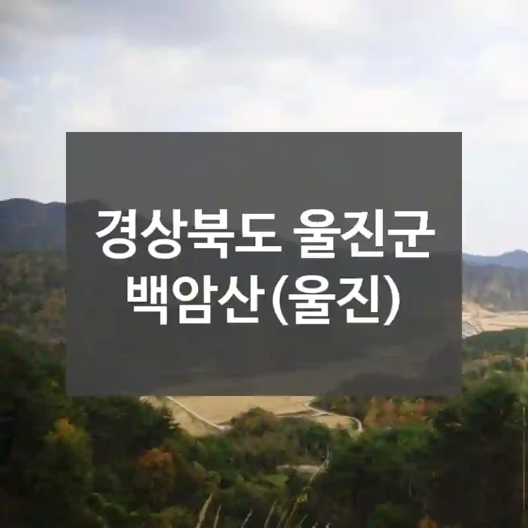 경상북도 울진군
백암산(울진)