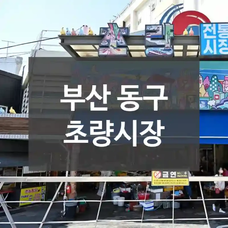 부산 동구
초량시장