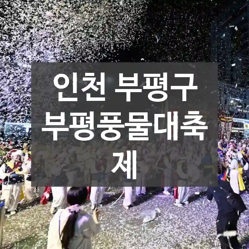 인천 부평구
부평풍물대축제