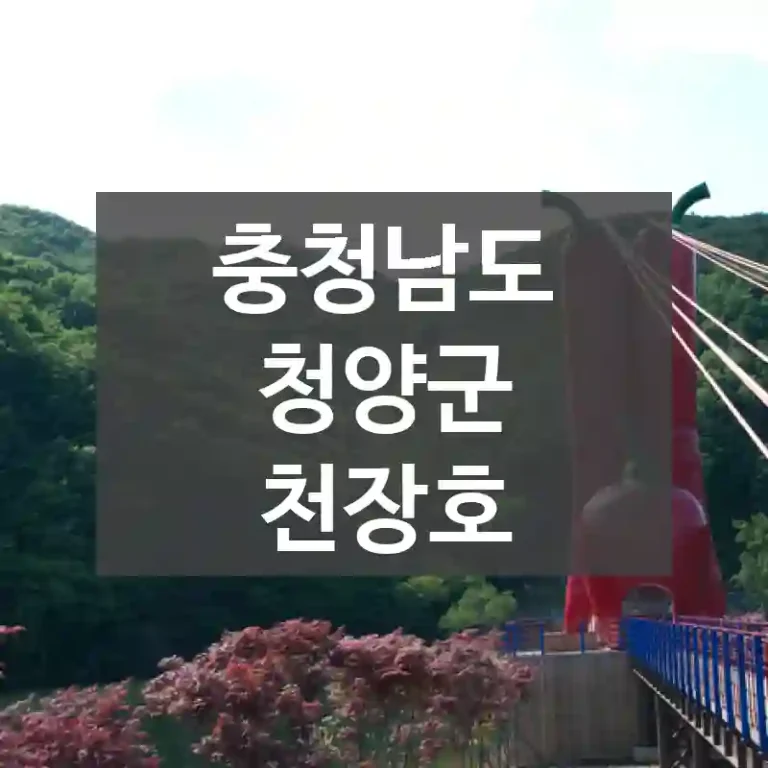 충청남도 청양군
천장호