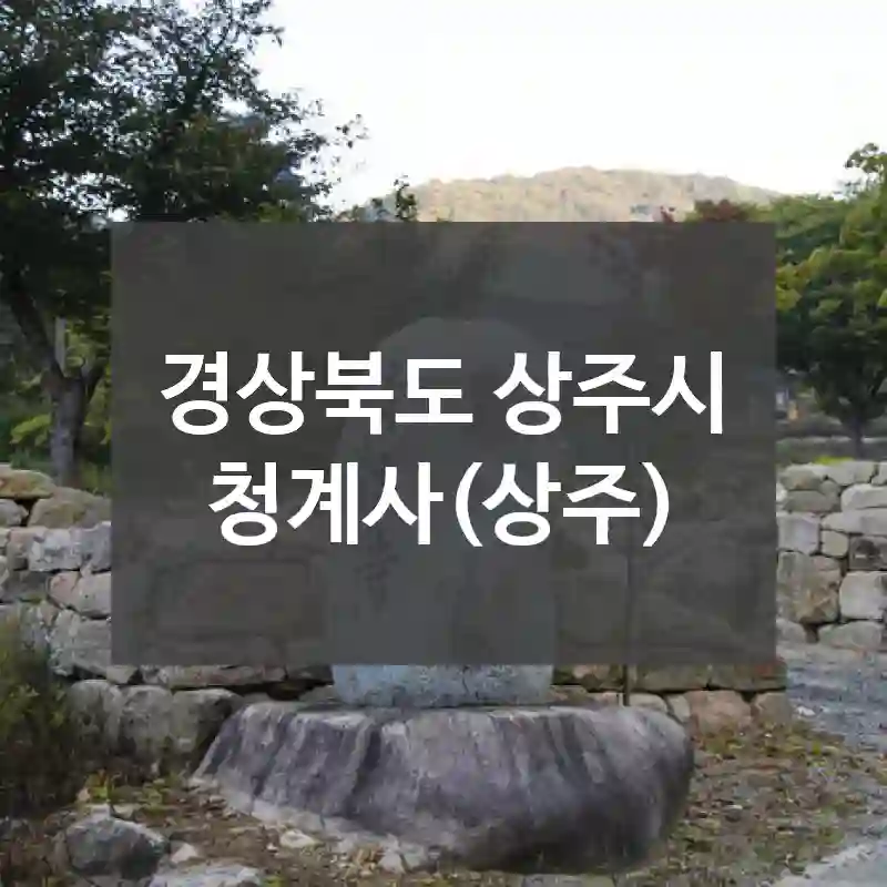 경상북도 상주시
청계사(상주)