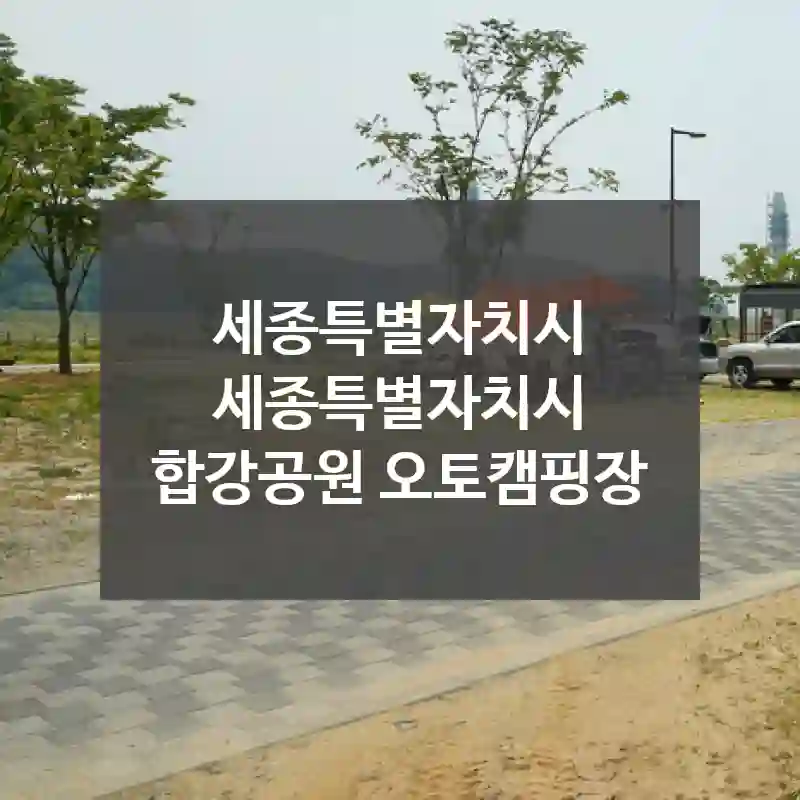 세종특별자치시 세종특별자치시
합강공원 오토캠핑장