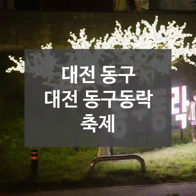 대전 동구
대전 동구동락 축제