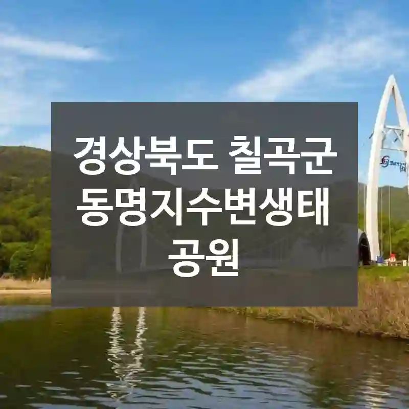 경상북도 칠곡군
동명지수변생태공원