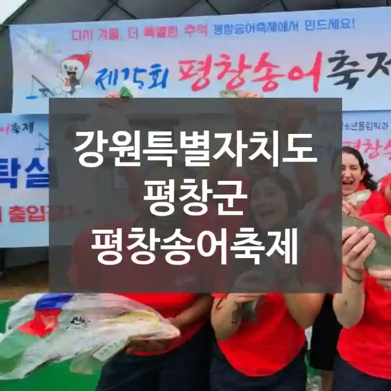 강원특별자치도 평창군
평창송어축제