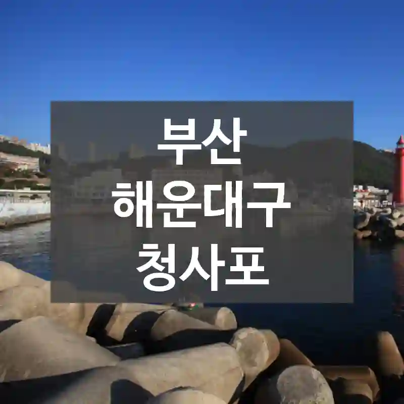 부산 해운대구
청사포