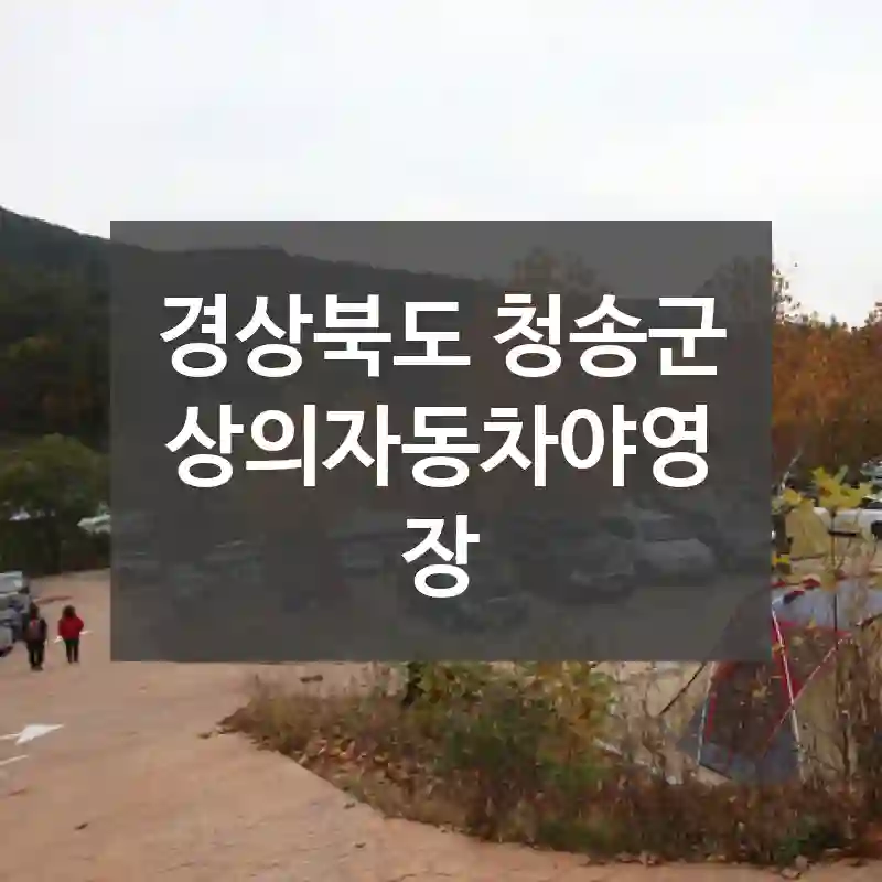 경상북도 청송군
상의자동차야영장