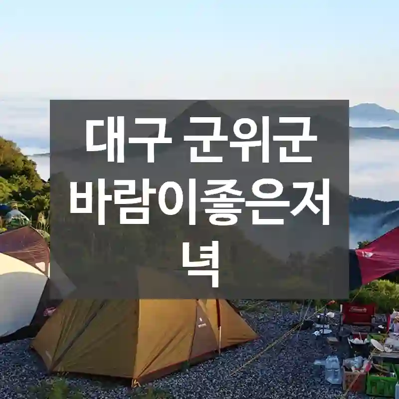 대구 군위군
바람이좋은저녁