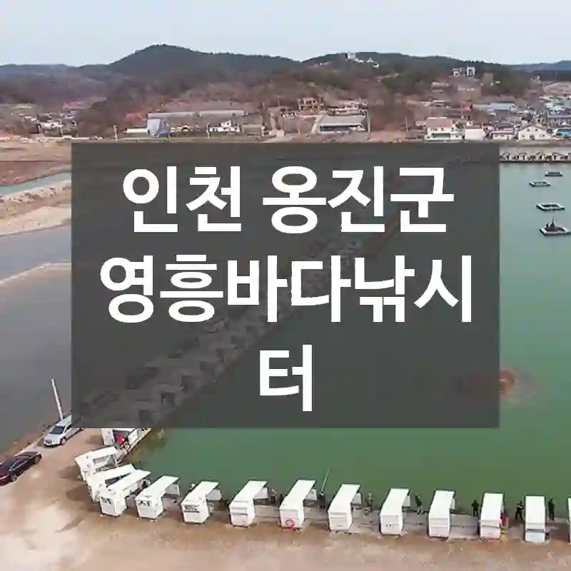 인천 옹진군
영흥바다낚시터