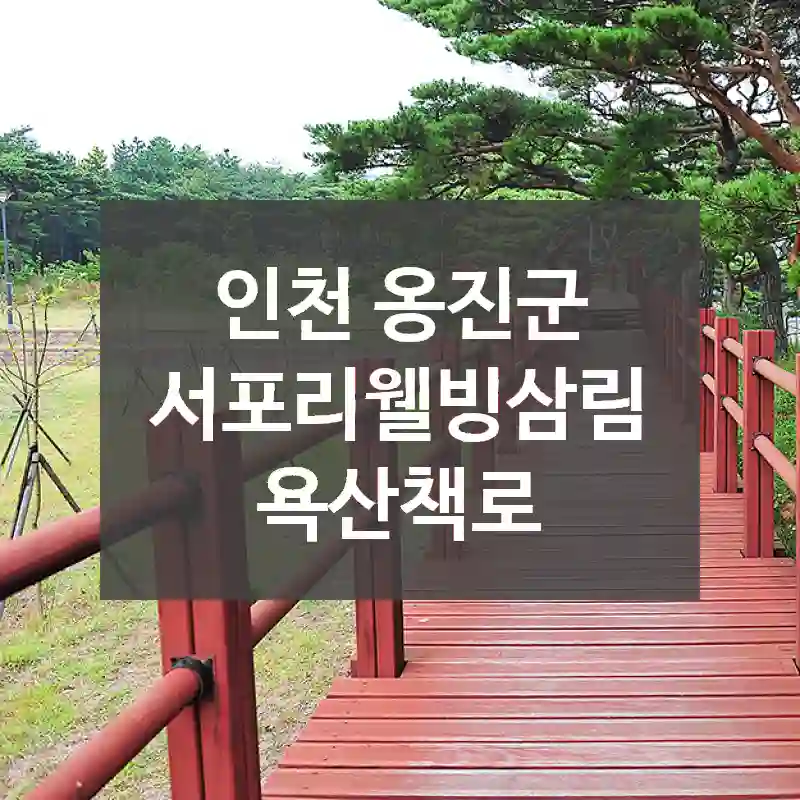 인천 옹진군
서포리웰빙삼림욕산책로
