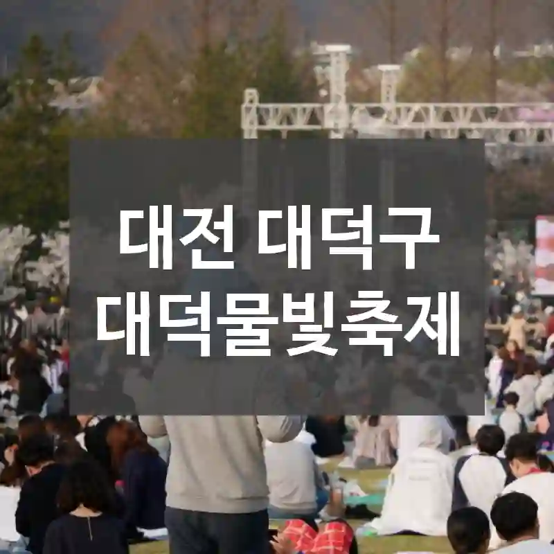대전 대덕구
대덕물빛축제