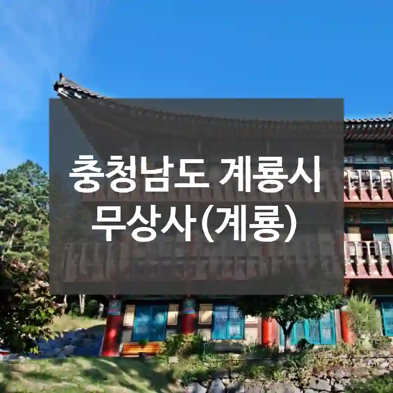 충청남도 계룡시
무상사(계룡)