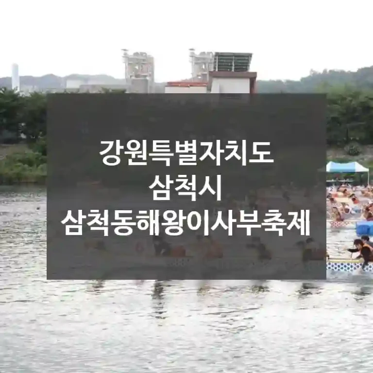 강원특별자치도 삼척시
삼척동해왕이사부축제