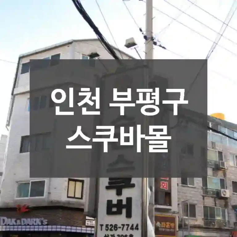 인천 부평구
스쿠바몰