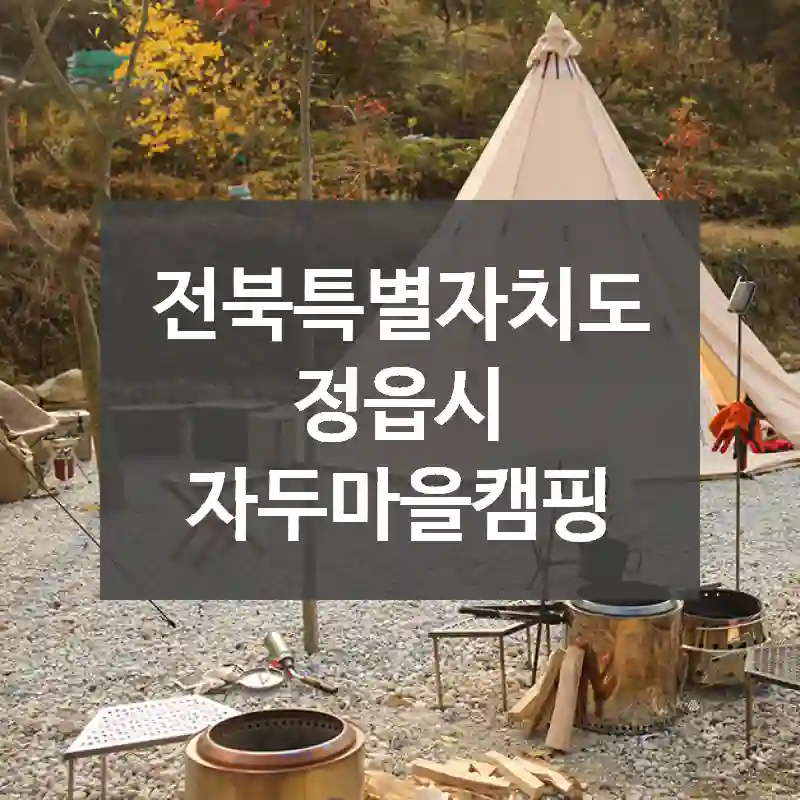 전북특별자치도 정읍시
자두마을캠핑