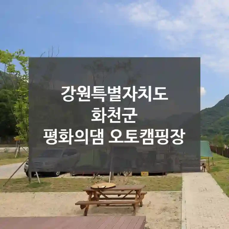 강원특별자치도 화천군
평화의댐 오토캠핑장