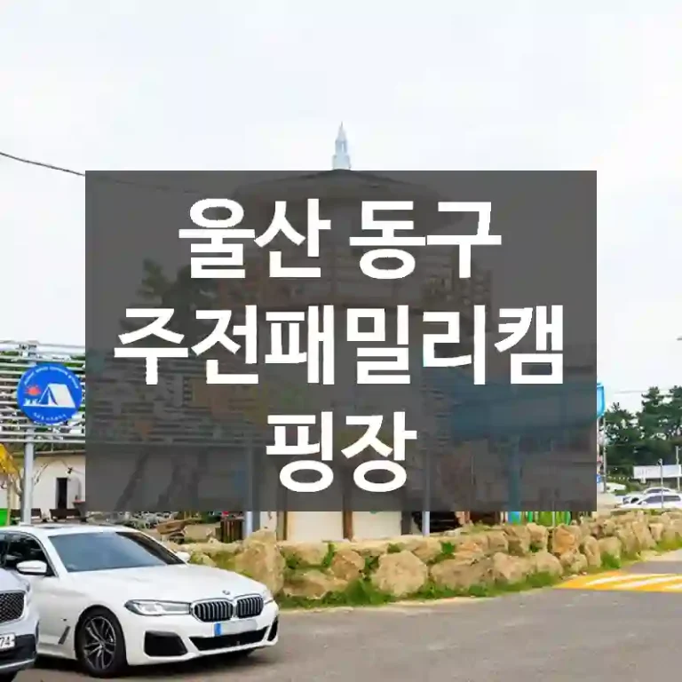 울산 동구
주전패밀리캠핑장