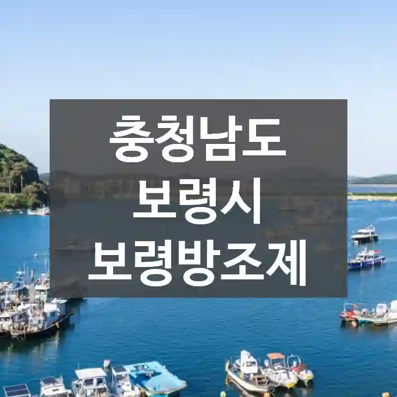 충청남도 보령시
보령방조제