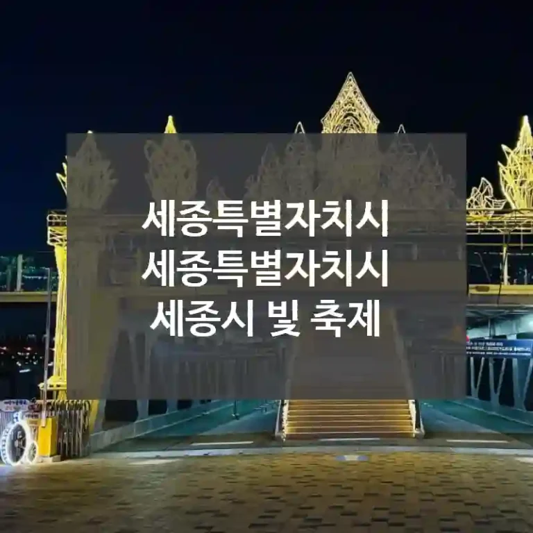 세종특별자치시 세종특별자치시
세종시 빛 축제