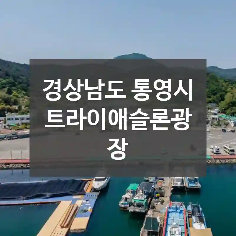 경상남도 통영시
트라이애슬론광장