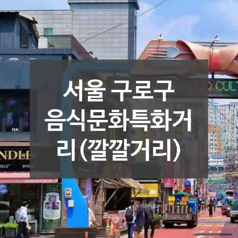 서울 구로구
음식문화특화거리(깔깔거리)