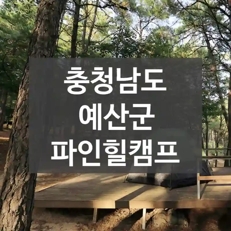 충청남도 예산군
파인힐캠프