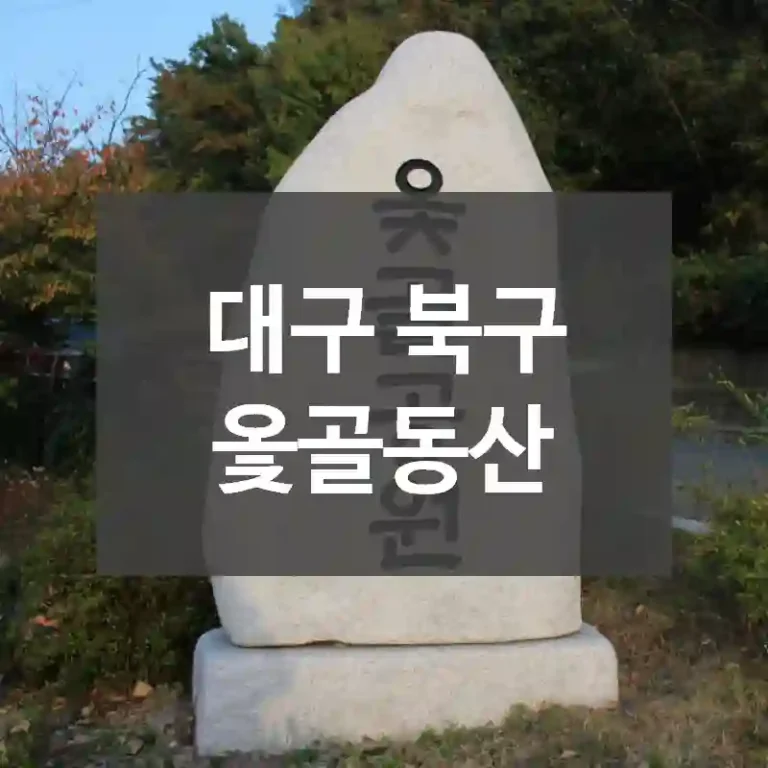 대구 북구
옻골동산